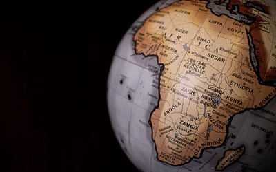 Africa-on-globe